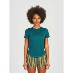 Janji Tops Women's Helio Tech Tee Short Sleeve - Ocean