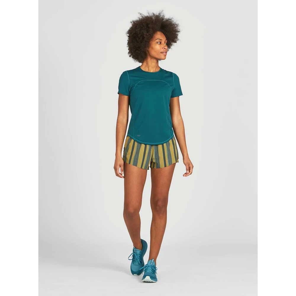 Janji Tops Women's Helio Tech Tee Short Sleeve - Ocean 2 Janji Tops Women's Helio Tech Tee Short Sleeve - Ocean