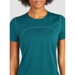 Janji Tops Women's Helio Tech Tee Short Sleeve - Ocean 9 Janji Tops Women's Helio Tech Tee Short Sleeve - Ocean