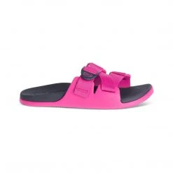 Chaco Shoes Women's Chillos Slide Sandals - Magenta- Regular (B)