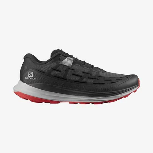 Salomon Men's Ultra Glide Trail Running Shoe - Black/Alloy/Goji Berry - Regular (D) 1 Salomon Men's Ultra Glide Trail Running Shoe - Black/Alloy/Goji Berry - Regular (D)