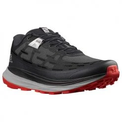 Salomon Men's Ultra Glide Trail Running Shoe - Black/Alloy/Goji Berry - Regular (D)