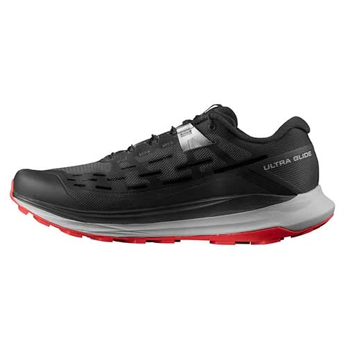 Salomon Men's Ultra Glide Trail Running Shoe - Black/Alloy/Goji Berry - Regular (D) 5 Salomon Men's Ultra Glide Trail Running Shoe - Black/Alloy/Goji Berry - Regular (D)