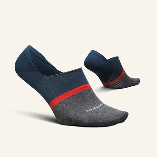 Feetures Unisex Everyday No Show - Cadet Navy 2 Feetures Unisex Everyday No Show - Cadet Navy