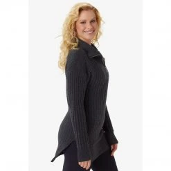Lole Women's Evelyn Sweater - Black Heather