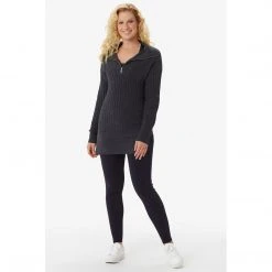 Lole Women's Evelyn Sweater - Black Heather