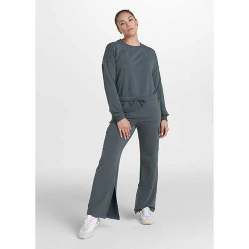 Lole Women's Solace Long Sleeve - Eucalyptus 2 Lole Women's Solace Long Sleeve - Eucalyptus