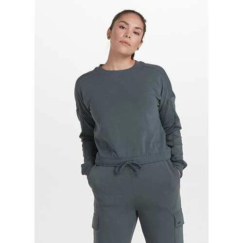 Lole Women's Solace Long Sleeve - Eucalyptus 4 Lole Women's Solace Long Sleeve - Eucalyptus