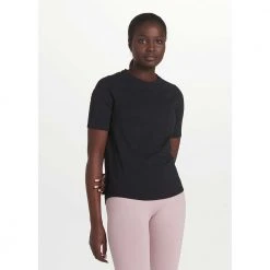 Lole Lifestyle & Travel Women's Peformance Wool Short Sleeve - Black Beauty