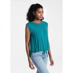 Lole Women's Elisia Short Sleeve - Heather Emerald