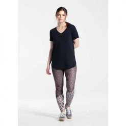 Lole Tops Women's Agda Short Sleeve - Black Beauty