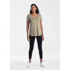 Lole Women's Agda Short Sleeve - Aloe Tops