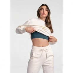 Lole Women's Easy Pullover - Dew Tops