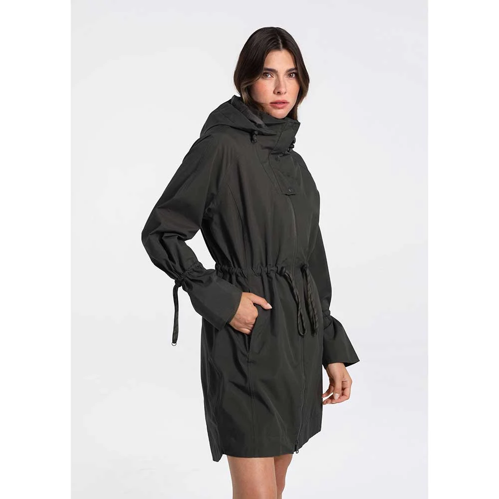 Lole Women's Piper Rain Jacket - Olive 4 Lole Women's Piper Rain Jacket - Olive