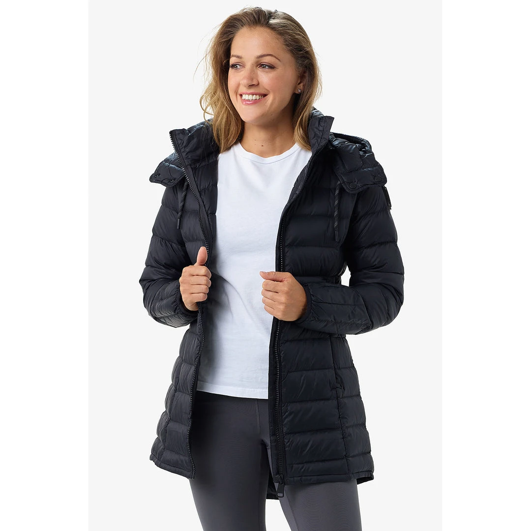 Lole Women's Claudia Light Weight Down Jacket - Black Beauty 2 Lole Women's Claudia Light Weight Down Jacket - Black Beauty