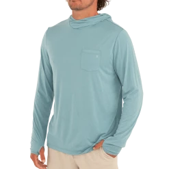 Free Fly Men's Bamboo Lightweight Hoody - Clearwater