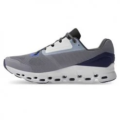 On Running Men's Cloudstratus 2.0 Running Shoe - Fossil/Midnight- Regular (D) Shoes