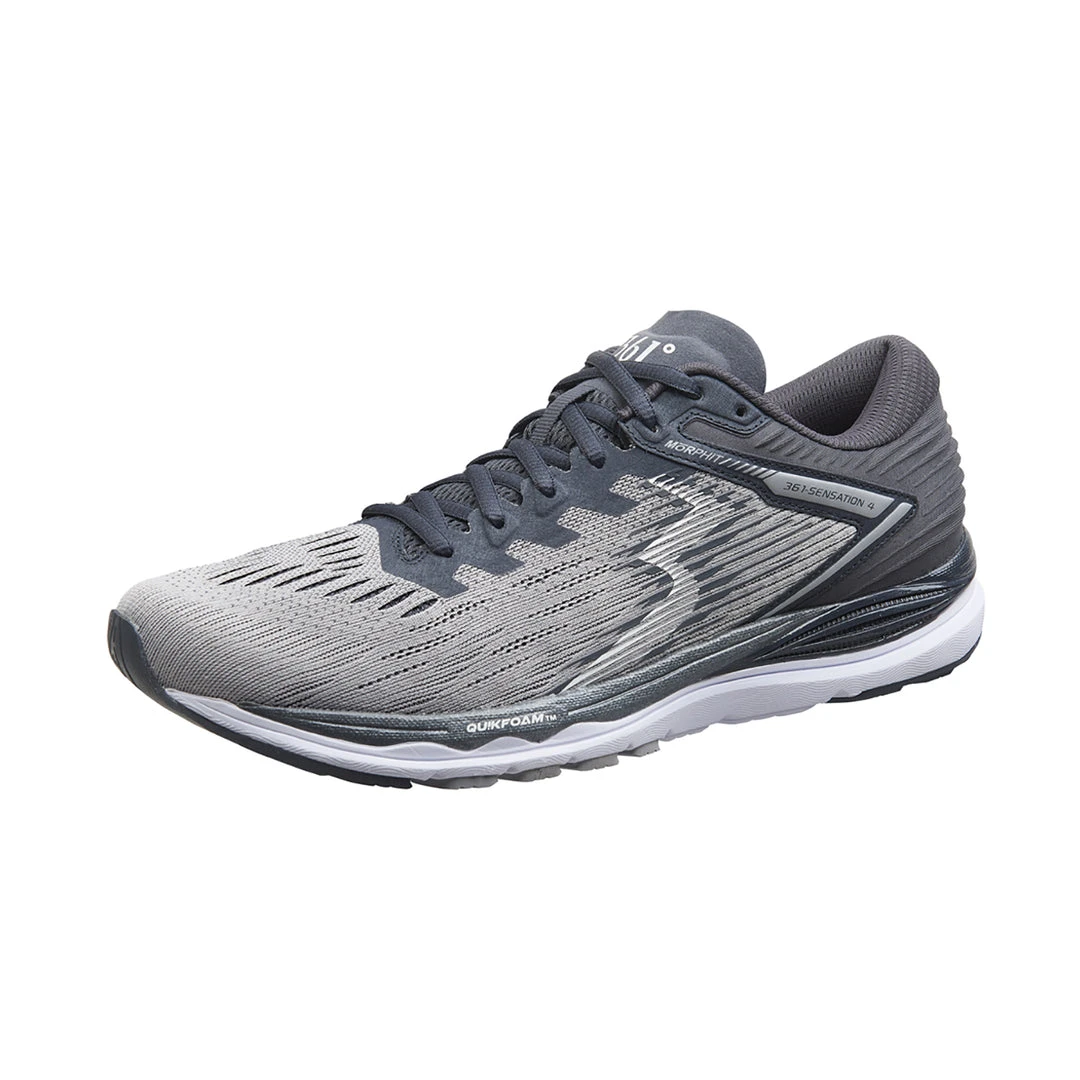 361 Men's Sensation 4 Running Shoe - Sleet/Ebony - Regular (D) 2 361 Men's Sensation 4 Running Shoe - Sleet/Ebony - Regular (D)