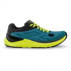 TOPO Athletic Men's Ultrafly 3 Running Shoe - Ocean/Green - Regular (D)