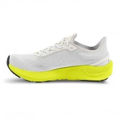 TOPO Athletic Men's Cyclone Running Shoe - White/Lime - Regular (D) Shoes