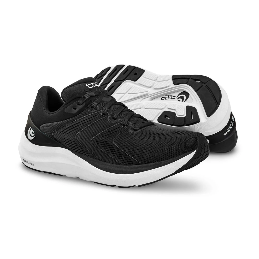 TOPO Athletic Men's Phantom 2 Running Shoe - Black/White - Regular (D) 7 TOPO Athletic Men's Phantom 2 Running Shoe - Black/White - Regular (D)