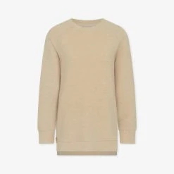 Varley Women's Manning Sweat - Oatmeal Marl Lifestyle & Travel