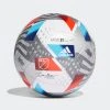 Adidas MLS Training Ball - White/Iron Metallic/Silver Metallic/Pantone Soccer Accessories