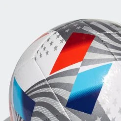Adidas MLS Training Ball - White/Iron Metallic/Silver Metallic/Pantone Soccer Accessories