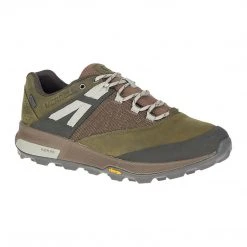 Merrell Shoes Men's Zion Waterproof Shoe - Dark Olive - Regular (D)