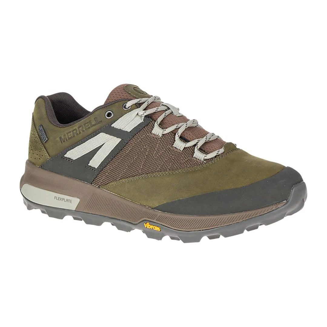Merrell Shoes Men's Zion Waterproof Shoe - Dark Olive - Regular (D) 1 Merrell Shoes Men's Zion Waterproof Shoe - Dark Olive - Regular (D)