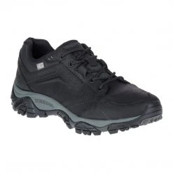 Merrell Men's Moab Adventure Lace Waterproof Shoe - Black - Regular (D) Shoes
