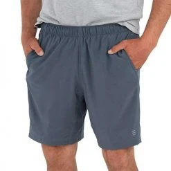 Free Fly Men's Breeze Short 6in - Blue Dusk Ll Bottoms