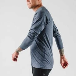 Rabbit Apparel Re-Run Long Sleeve - Dress Blues