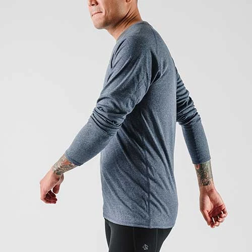 Rabbit Apparel Re-Run Long Sleeve - Dress Blues 2 Rabbit Apparel Re-Run Long Sleeve - Dress Blues
