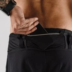 Rabbit Men's Shredders 2-in-1 5in Short - Black 10 Rabbit Men's Shredders 2-in-1 5in Short - Black