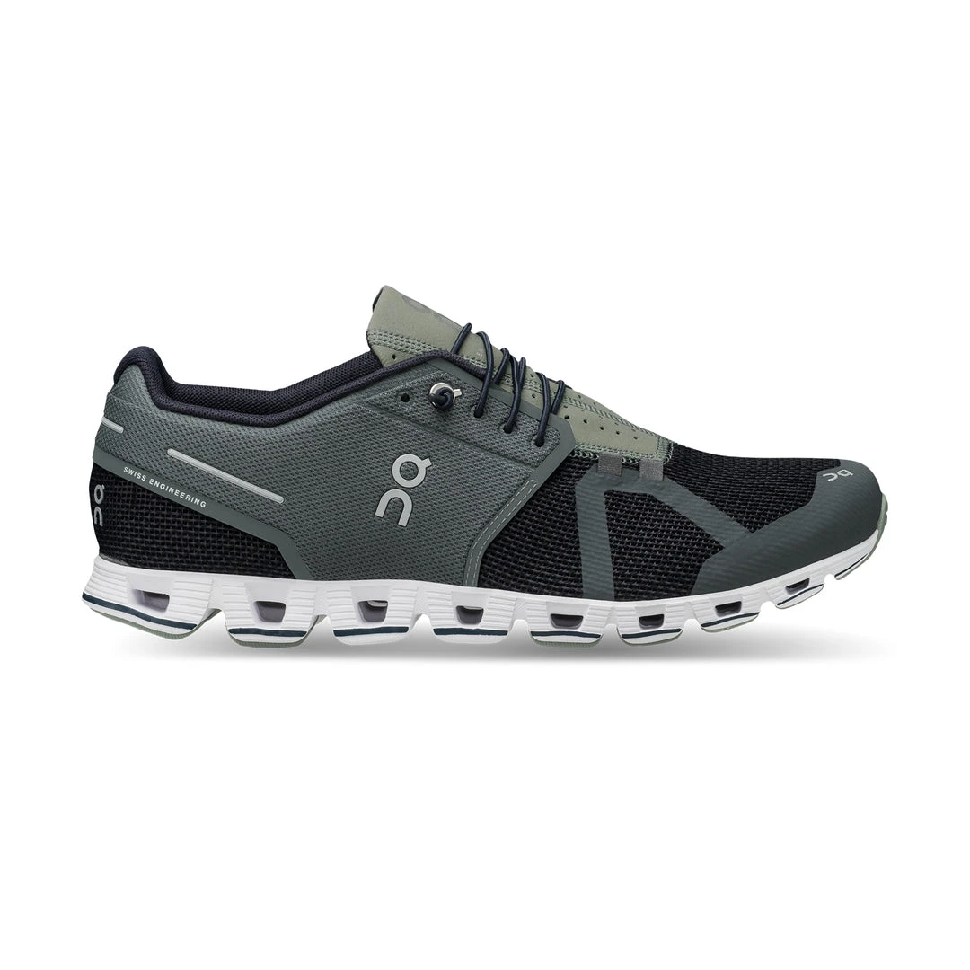 On Running Men's Cloud Running Shoe - Lead/Black - Regular (D) Shoes 1 On Running Men's Cloud Running Shoe - Lead/Black - Regular (D) Shoes