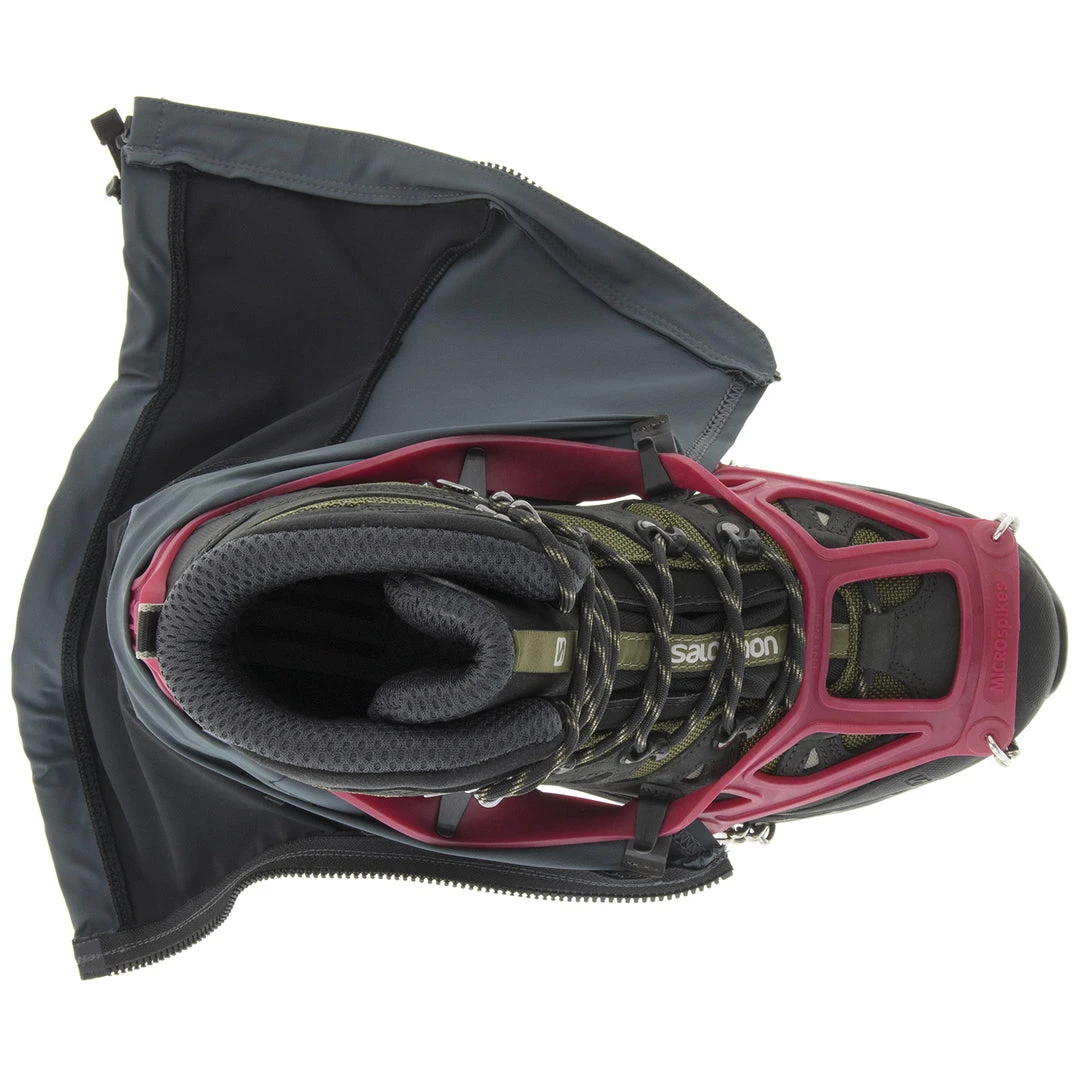 Kahtoola CONNECT Gaiters - Graphite/Charcoal 3 Kahtoola CONNECT Gaiters - Graphite/Charcoal