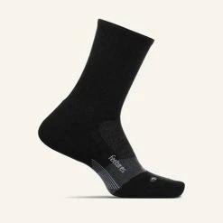 Feetures Accessories Unisex Merino 10 Cushion Crew - Charcoal