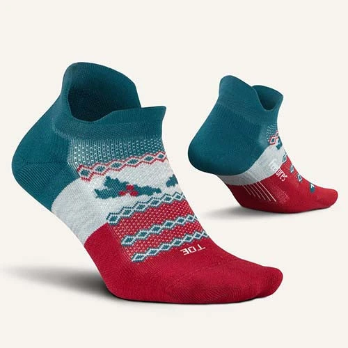 Feetures Unisex Elite Light Cushion No Show Tab Socks - Mistle Toe Green 4 Feetures Unisex Elite Light Cushion No Show Tab Socks - Mistle Toe Green