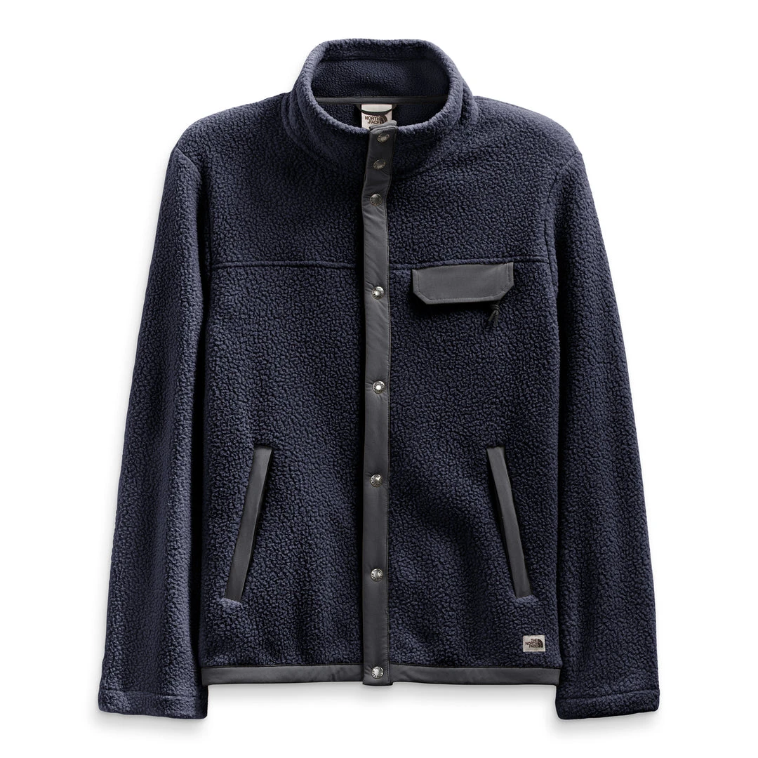 North Face Men's Cragmont Snap Front Jacket - Aviator Navy/Asphalt Grey Apparel 1 North Face Men's Cragmont Snap Front Jacket - Aviator Navy/Asphalt Grey Apparel