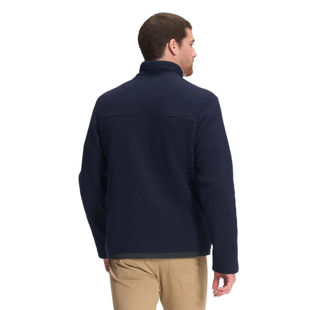 North Face Men's Cragmont Snap Front Jacket - Aviator Navy/Asphalt Grey Apparel 3 North Face Men's Cragmont Snap Front Jacket - Aviator Navy/Asphalt Grey Apparel