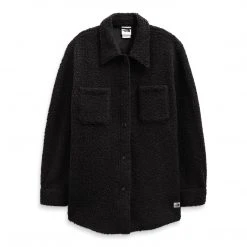 North Face Women's Wool Harrison Shacket - TNF Black Heather