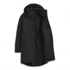 North Face Women's Shelbe Raschel Parka Length With Hood - TNF Black