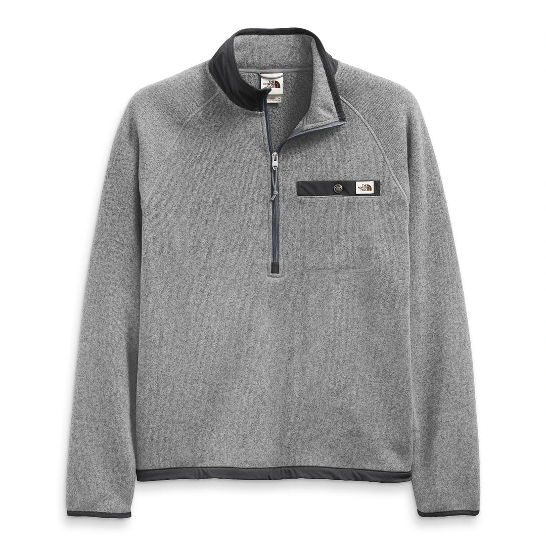 North Face Men's Gordon Lyons 1/4 Zip - TNF Medium Grey Heather 1 North Face Men's Gordon Lyons 1/4 Zip - TNF Medium Grey Heather