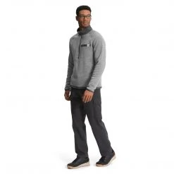 North Face Men's Gordon Lyons 1/4 Zip - TNF Medium Grey Heather 7 North Face Men's Gordon Lyons 1/4 Zip - TNF Medium Grey Heather