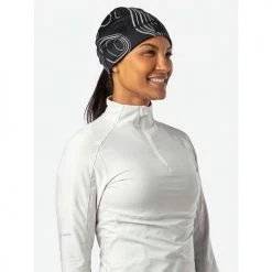 Nathan HyperNight Reflective Pony Tail Beanie - Black Topo Hats