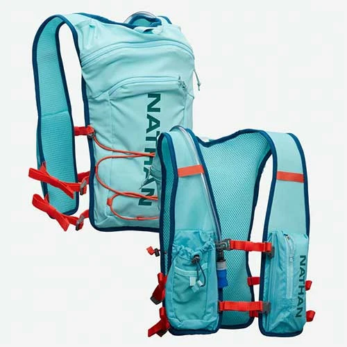 Nathan Accessories QuickStart 2.0 6L Vest - Breezy Blue/Storm Green 2 Nathan Accessories QuickStart 2.0 6L Vest - Breezy Blue/Storm Green