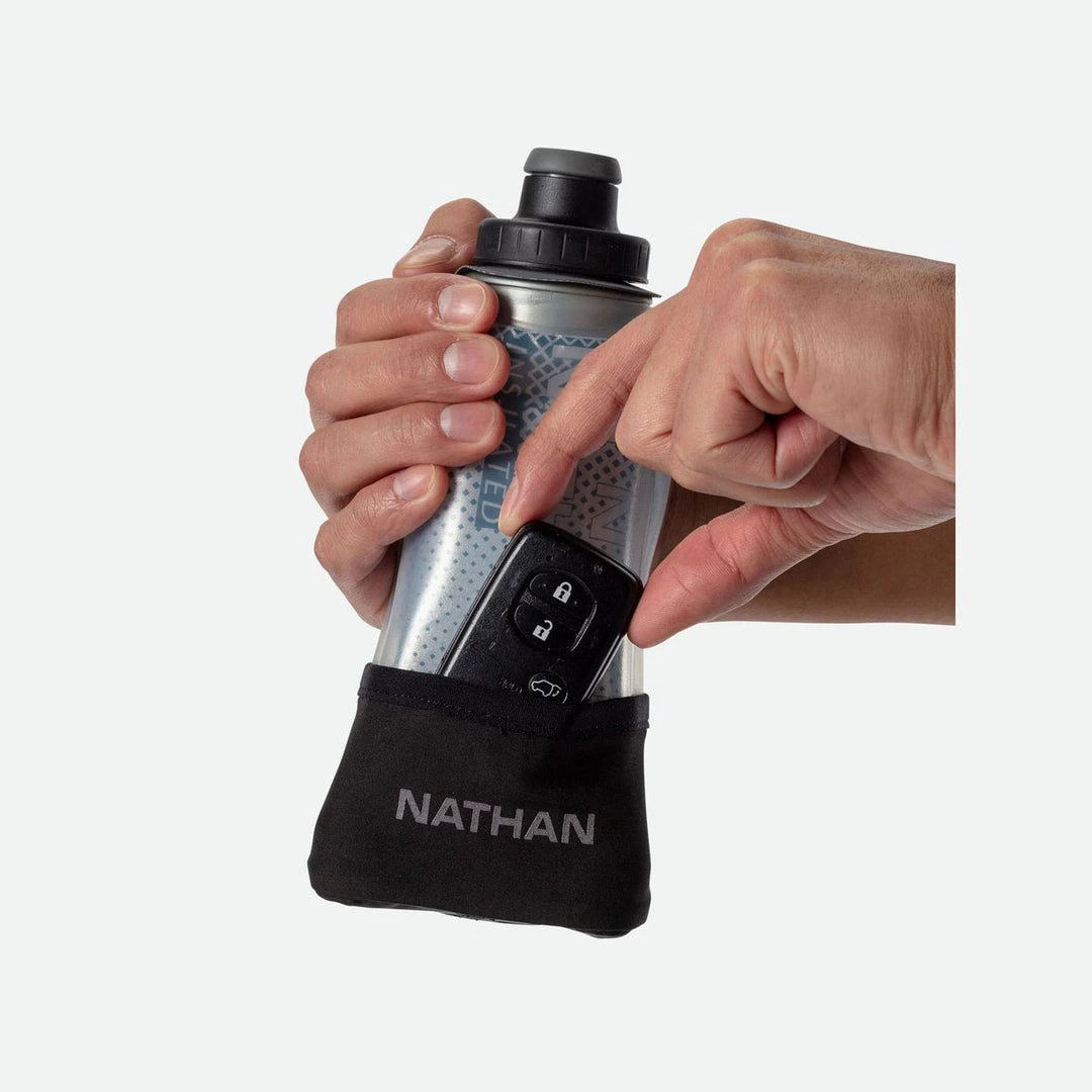 Nathan Unisex QuickSqueeze Lite Insulated 12oz - Black/Marine Blue Hydration, Belts, And Waterbottles 6 Nathan Unisex QuickSqueeze Lite Insulated 12oz - Black/Marine Blue Hydration, Belts, And Waterbottles