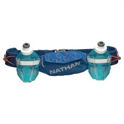 Nathan Trail Mix Plus Hydration Belt - True Navy/Tigerlily Hydration, Belts, And Waterbottles