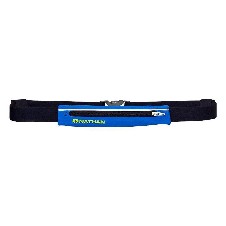 Nathan Run Mirage Pak Adjustable Belt - Electric Blue/Lemonade 1 Nathan Run Mirage Pak Adjustable Belt - Electric Blue/Lemonade